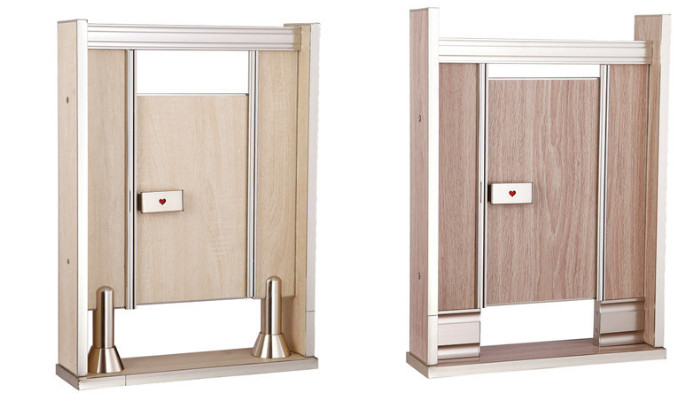 鋁蜂窩板公共衛(wèi)生間隔斷由什么組成